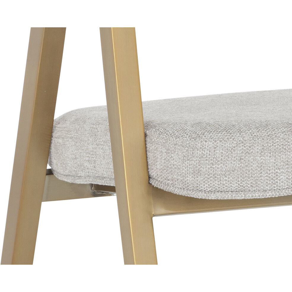 Burgos Belfast Heather Grey Dining Armchair